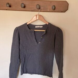 Christy Dawn Navy Small Henley